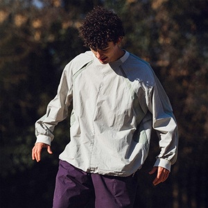 <b>Mens</b> Outdoor <b>Lightweight</b> Hiking Anorak Zip up Safari Sun Protection Breathable Sportswear Windbreaker <b>Jackets</b> Wholesale - Product Image 1