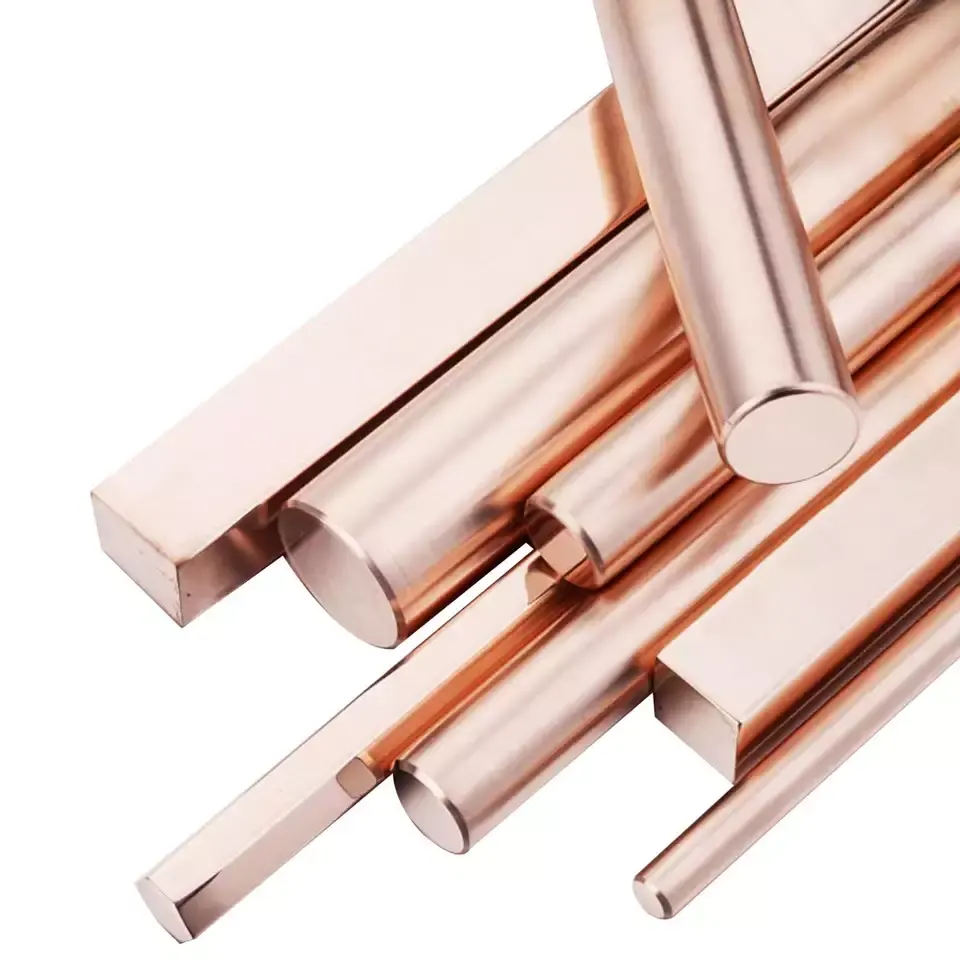 Hardness Beryllium Copper Rod C17200 Beryllium Bronze Rod Mold Copper Alloy Non-Ferrous Metal