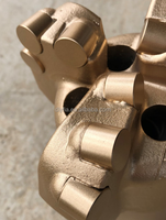 Foret diamanté PDC Tricon à 3 ailettes de 228 mm pour le forage minier de minerai, référence 1613