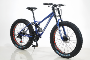 Vélo de montagne tout suspendu pour la descente, modèle à double suspension, résistant aux fortes chutes, capable de sauter sur les sentiers enneigés - Product Image 5