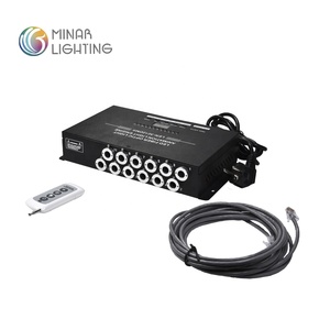 <span class=keywords><strong>Moteur</strong></span> professionnel de lumière à fibre optique d'animation de 36W avec contrôle DMX pour le tournage de feux d'artifice d'étoiles - Product Image 3