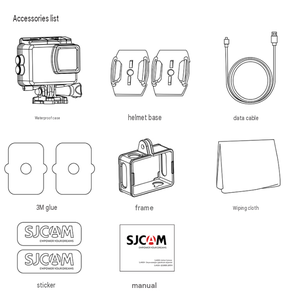 Caméra d'action <span class=keywords><strong>SJCAM</strong></span> SJ4000 à double écran 4K 30FPS, 16MP, grand angle 170°, étanche 30m, pour Vlog, vente en gros - Product Image 6