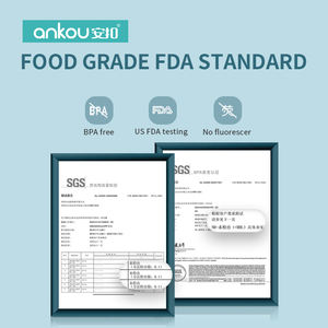 Recipientes herméticos para alimentos, <span class=keywords><strong>de</strong></span> varios tamaños, transparentes, apilables, sin BPA, <span class=keywords><strong>de</strong></span> fácil apertura. Disponibles en v - Product Image 5