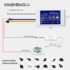 투야 4G 네트워크 & 블루투스 DC12V 60W LED 조광 스위치 | 욕실 LED 거울용 터치 센서 유도 스위치 - Product Image 3