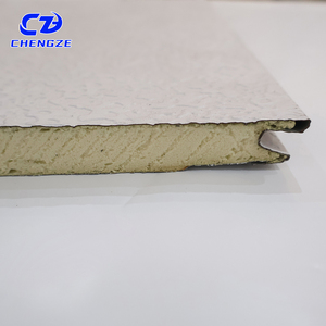 Panneau mural en métal isolé de conception moderne standard, panneau de toiture en PU, panneau sandwich de toiture en <span class=keywords><strong>polystyrène</strong></span> <span class=keywords><strong>expansé</strong></span> EPS - Product Image 4