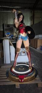 Figura de Alta Calidad de la <span class=keywords><strong>Mujer</strong></span> <span class=keywords><strong>Maravilla</strong></span> de Ares Comics, Busto de Medio Cuerpo/Cuerpo Completo 1/1, Figura Personalizada de la Liga de la Justicia - Product Image 4