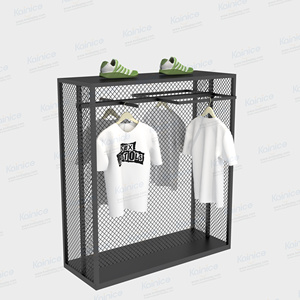 Kainice tùy chỉnh thời trang hiện đại Boutique T-Shirt Rack hiển thị siêu thị bán lẻ Thể Thao Vải Gondola kệ - Product Image 1