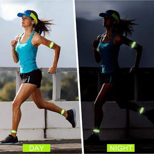 Bandas Reflectantes Elásticas de Alta Visibilidad para Brazos y Tobillos, para Correr, Deportes, Seguridad Nocturna, Ciclismo - Product Image 4