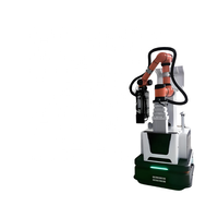 Stasiun Pengisian Daya Mobil Otomatis AUBO AI AGV Robot Kolaboratif 6 Axis Motor PLC Mobil Energi Baru (Baja Tahan Karat)