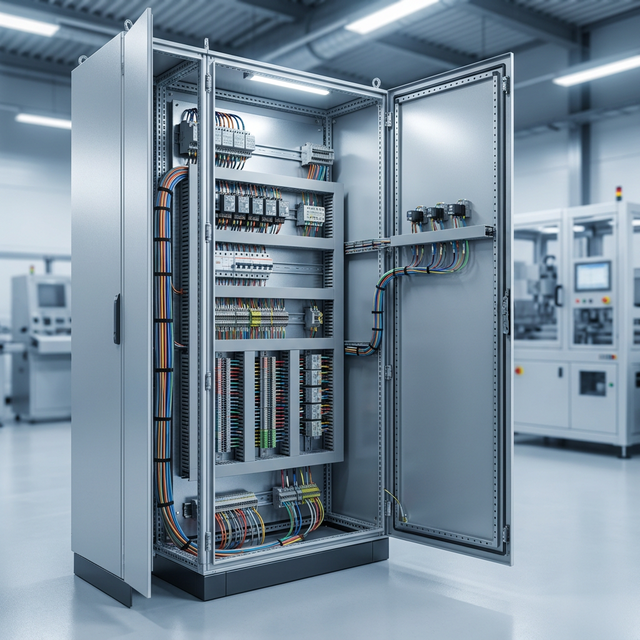 Complete Set Low Voltage Switchboard 400V 4Integrated Incoming & Outgoing Power Distribution Cabinet for Industrial Project