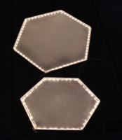 Feuille acrylique transparente 1mm 1.2mm 3mm plaque de guidage de lumière en plastique feuille de diffuseur de LED plaque de guidage de lumière LED