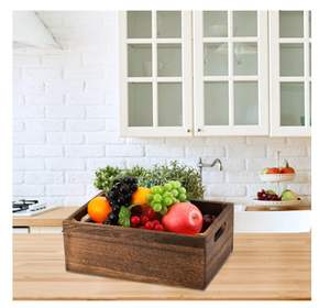 Houten Nestkratten Met Handgrepen Op Maat Rechthoekige Behuizing Voor Opbergmand En Doos - Product Image 4