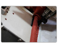 Machine de scellage de fermeture de couture de bord de bande de matelas Singer 300U