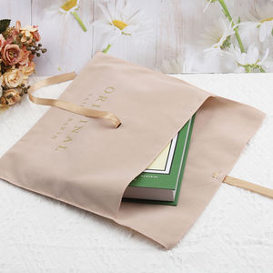 Custom Logo stampato imballaggio scarpe di velluto busta della spesa borsa <span class=keywords><strong>in</strong></span> velluto morbido <span class=keywords><strong>tessuto</strong></span> sacchetto di polvere regalo - Product Image 3