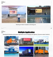 Careta Digital LED para exteriores, tablero De señalización, Pantalla De visualización De Publicidad, P5, P10