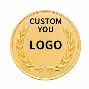 עיצוב חדש לוגו מותאם אישית זול מתכת מלאכת מתכת אתגר הטבעת מטבעות מותאמים אישית מטבעות מתכת