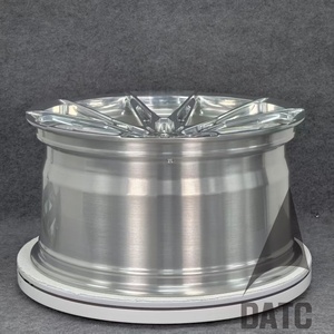 Jantes forgées DATC 1 pièce, 20-22 pouces, multi-rayons, 5x112 5x120 5x130, finition satin brossé pour <span class=keywords><strong>Porsche</strong></span> Taycan, Audi <span class=keywords><strong>E</strong></span>-<span class=keywords><strong>tron</strong></span> <span class=keywords><strong>GT</strong></span>, Mercedes - Product Image 3