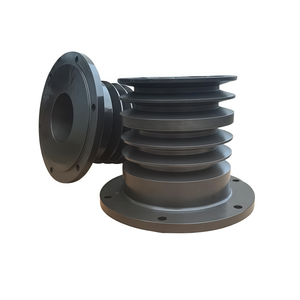 Polea de motor de hierro fundido de ranura única para correa en V, 200 mm, para transmisión de generador, uso OEM de alta resistencia - Product Image 2