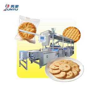 Macchina per la Produzione di Biscotti Ladyfingers di Grande Capacità, Linea di Produzione per Biscotti Sandwich Stile Oreo con Ripieno - Product Image 1