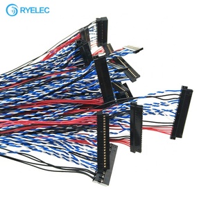 20pin JAE FI-20S a Dupont BLD2-20 con paso de 2mm 2 filas 2 * p 10 pares de 1571 28awg lvds cable - Product Image 5