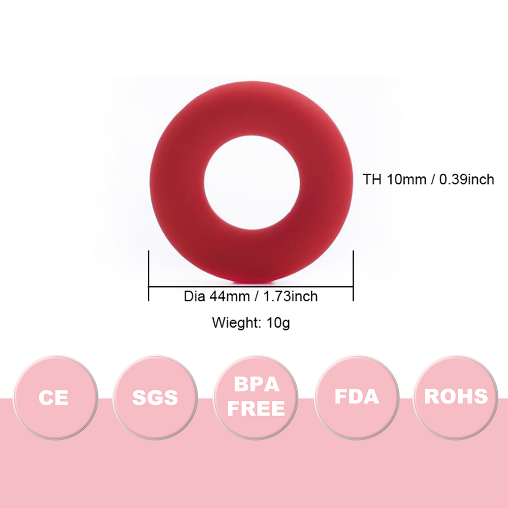 Offre Spéciale Bébé Produits De Dentition SANS BPA Antiadhésif anneau de réglage de dentition en silicone bague d'étanchéité