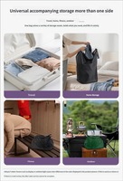 Bolsa de Compresión al Vacío Multifuncional, Expandible, Impermeable, Ligera y Moderna, de Lona de Algodón Reutilizable y Duradera, en Oferta