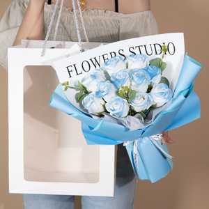 Gypsophila rose mixed and dried bouquet for girlfriend confession girlfriend birthday Valentine's Day gift wholesale - Product Image 4