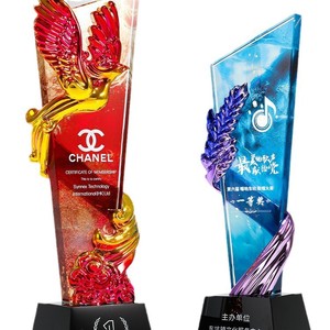 Trofeo in Resina Colorata con Cristalli, Medaglia per Premi Annuali, Trofei in Metallo Autorizzati per Aziende di Danza e Basket - Product Image 5