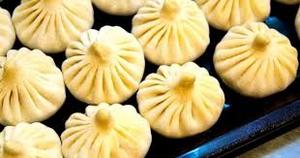 Papá comercial manual pierogi máquina empanada máquina de prensa de envoltura de bola de masa de la línea de producción - Product Image 2