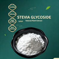 Extrait de feuille de Stevia verte, Stevioside 98%, Rebaudioside A 97%, poudre blanche, certifié GMP, qualité alimentaire, 1 kg, approvisionnement en vrac