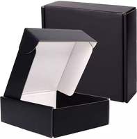 Boîtes d'emballage de luxe avec laminage mat et logo en feuille d'or, boîtes d'expédition personnalisées, boîte d'emballage imprimée recto verso pour cadeau