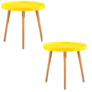 Vendita calda PP superiore gambe in legno per bambini Mini tavolo per bambini mobili per bambini bambini sedia contratta piccolo tavolo da tè tavolino