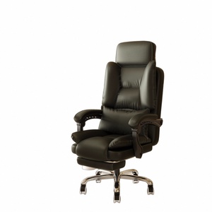 เก้าอี้ยกปรับระดับตามหลักสรีรศาสตร์ทันสมัย สำหรับนั่งนาน เหมาะสำหรับผู้บริหาร ใช้เล่นเกมส์  ทำจากวัสดุ PU - Product Image 2