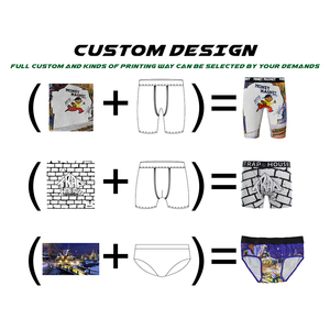 Boxer da <span class=keywords><strong>Uomo</strong></span> di Grande Successo con Design Personalizzato in Cotone Spandex all'Ingrosso, Intimo di Alta Qualità con Logo Personalizzato - Product Image 2