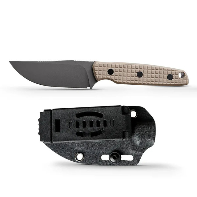 Professional Multifunction Outdoor Fixed Blade Knife G10 Handle Sheath Survival Camping Utility Knife DIY Grade OEM Customizable