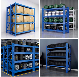 Estantería <span class=keywords><strong>de</strong></span> almacén <span class=keywords><strong>de</strong></span> servicio pesado Estante <span class=keywords><strong>de</strong></span> almacenamiento <span class=keywords><strong>de</strong></span> acero al carbono 500kg/Estantes ajustables <span class=keywords><strong>de</strong></span> nivel Logística/Comercio electrónico ISO 9001 y venta al por mayor - Product Image 5