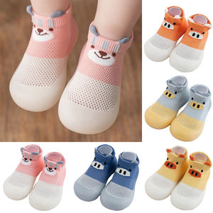 New Baby Sock Shoes Anti Sliptoddler Shoes <span class=keywords><strong>scarpe</strong></span> da bambino in cotone di gomma calzino in cotone - Product Image 2