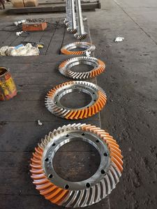 Engranaje cónico espiral de alta velocidad forjado con revestimiento anticorrosión para herramienta eléctrica - Product Image 3