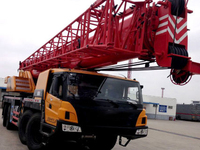 Grue hydraulique mobile utilisée Stc250T de camion de marque supérieure de bonne qualité de 25 tonnes en stock à vendre