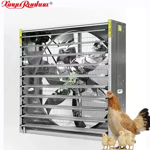 Xinyu Búa Thả 50 Inch Quạt Nhà Kính Cho Gia Cầm Trang Trại Và Ống Xả Công Nghiệp