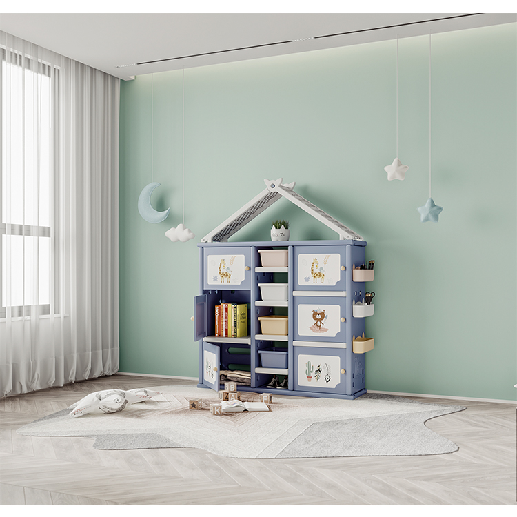 ChowChow kids plastic toy rack shelf
