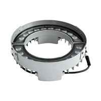 Lampes de jardin 24W 18W LED Spot en forme d'anneau d'arbre 3 températures de couleur IP67 Aluminium étanche pour l'éclairage paysager extérieur