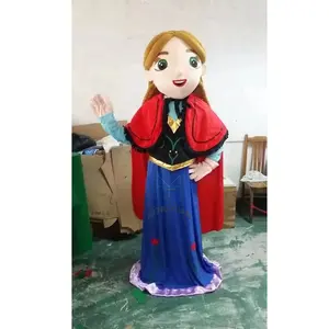 Hengyuan Hot Koop Volwassen Grootte Elsa Prinses Cartoon Mascotte Kostuums Olaf Mascotte Kostuum Voor Verkoop