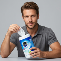 Film rétractable personnalisé de haute qualité, de qualité alimentaire, doux et lisse, imprimé, en PVC laminé, pour l'emballage des articles de première nécessité