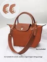 Sangle d'épaule fine en PU couleur Cognac LX 02, sans perforation, large et réglable, accessoires de réduction de la charge