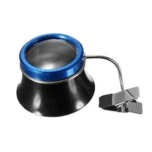 5X 10X 20X <span class=keywords><strong>Clip</strong></span>-<span class=keywords><strong>on</strong></span> brilvergrootglas Horlogereparatie Juweliersloepen Optische glazen lens - Product Image 1