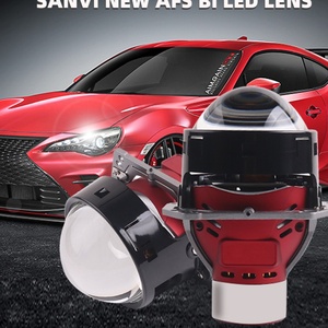 Sanvi 3 Inch Super Bright AFS 60W LED Headlights 6000K Bi LED <b>Projector</b> Lens New Arrival Auto <b>Lighting</b> System LED Headlight - Product Image 3