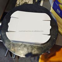 Plateau automatique jetable de carton de papier de cupcake érigeant la machine de fabrication de boîte de gâteau