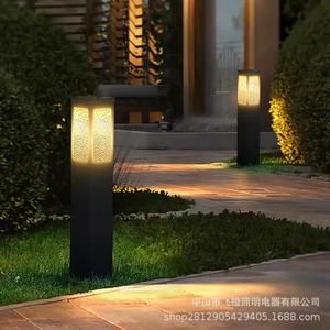 Lampe solaire de jardin, lumière de pelouse extérieure, étanche, style chinois, villa, cour, allée, lampe à gazon - Product Image 3