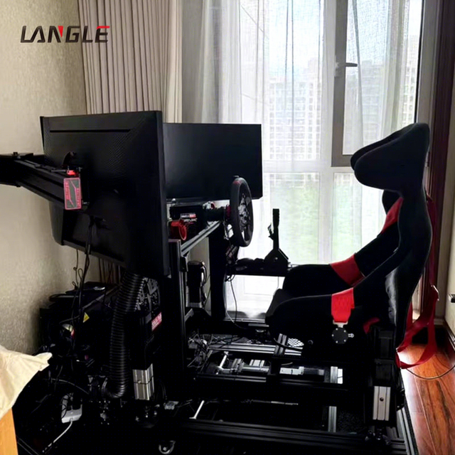 Factory Customized 40120 Cockpit Simulator Motion Four Actuator Sim Racing Rig 4DOF Motion Simulator With Four-axis G-force Kit